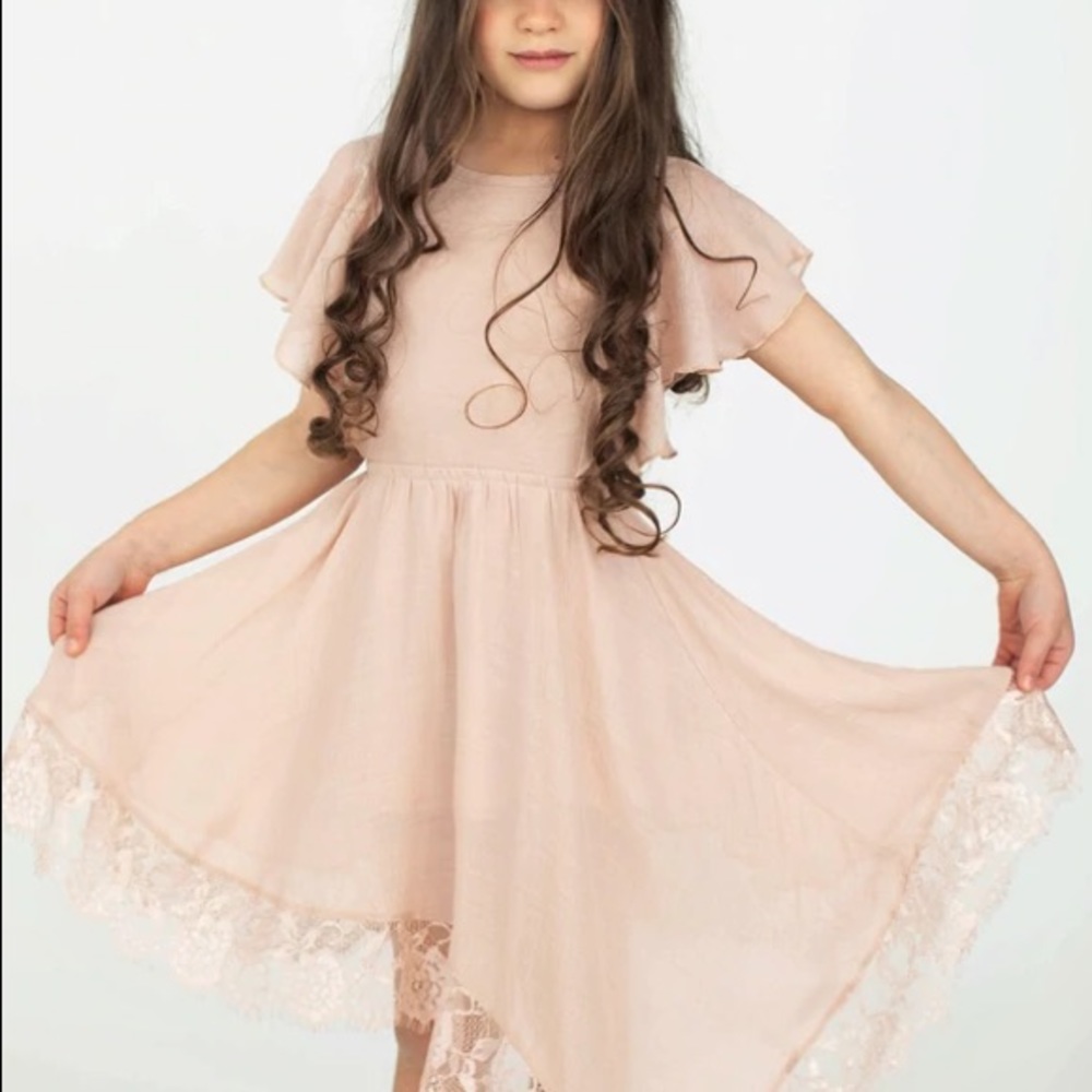 Joyfolie lakynna dress in rose smoke size 12 NWT